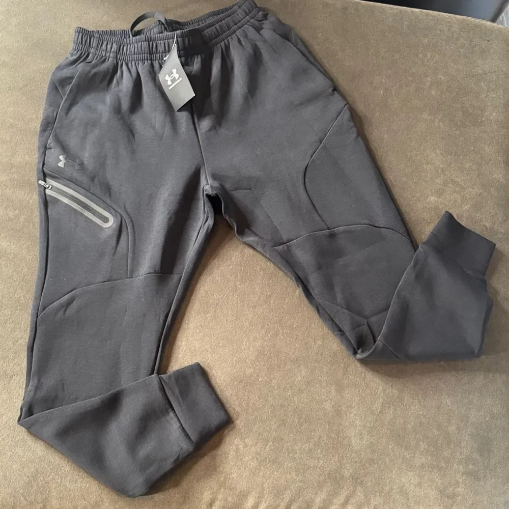 Under Armour Men’s UA Unstoppable Fleece Joggers Track Pants Size Small NWT